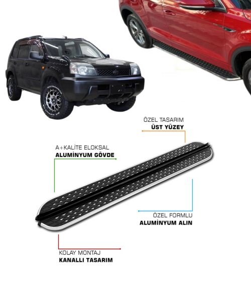 NİSSAN X-TRAİL 2001 2002 2003 2004 2005 2006 2007 2008 2009 2010 2011 2012 2013 2014 YAN BASAMAK