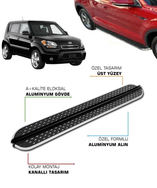 KIA SOUL 2008 2009 2010 2011 2012 2013 2014 YAN BASAMAK