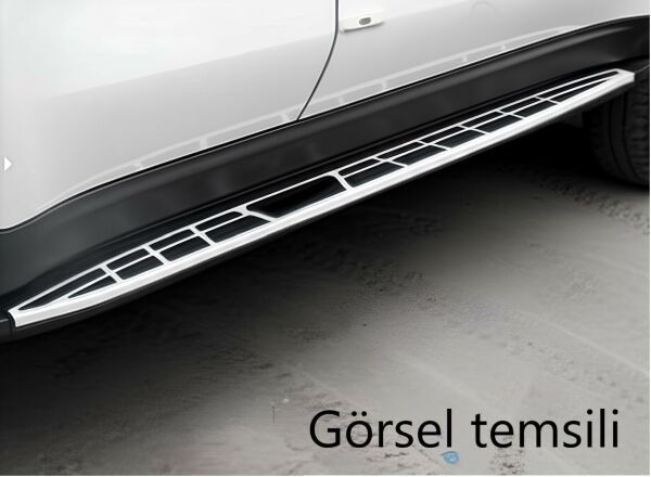 İX35 ARACA ÖZEL OEM YAN BASAMAK KARE TİP 2010 2011 2012 2013 2014 2015