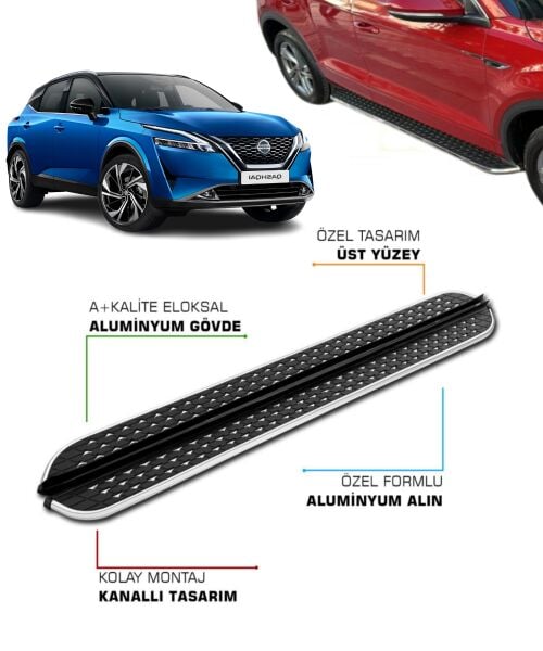 NİSSAN QASHQAİ 2020 2021 2022 2023 2024 2025 YAN BASAMAK