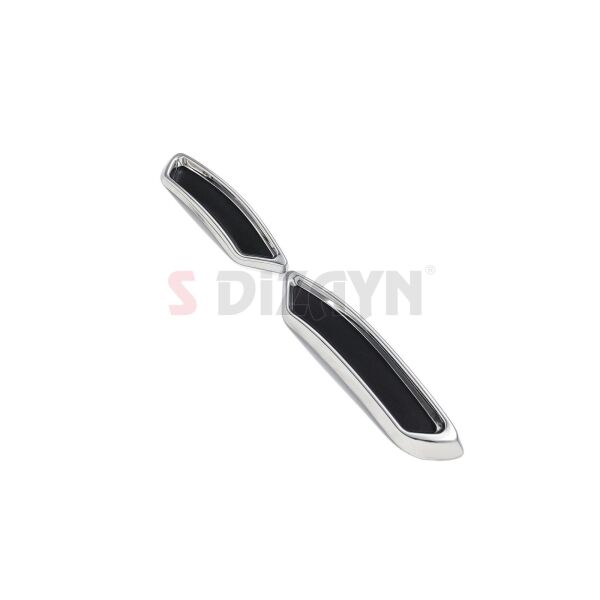 VW Passat B8 Krom Egzoz Görünümü Difüzör R Line Still 2 Parça 2015 2016 2017 2018 2019