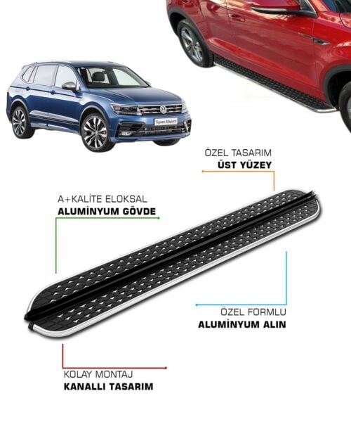 TIGUAN ALLSPACE 2016 2017 2018 2019 2020 2021 2022 2023 YAN BASAMAK