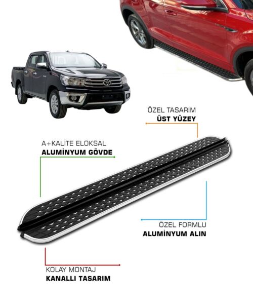 HILUX 2015 2016 2017 2018 2019 2020 2021 2022 2023 2024 2025 YAN BASAMAK