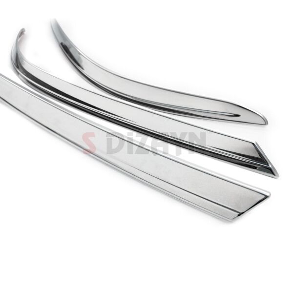 VW Passat B8.5 Krom Far Üzeri Çıta Seti 3 Parça 2019 2020 2021 2022 2023