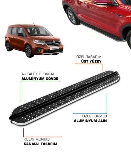 RENAULT KANGOO UYUMLU 2021 2022 2023 2024 2025 2026 2027 YAN BASAMAK