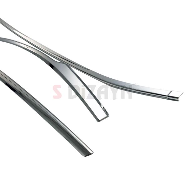 VW Passat B8 Krom Ön Tampon Alt Çıtası 3 Parça 2015 2016 2017 2018 2019