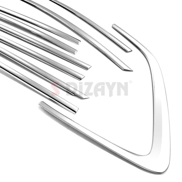 VW Tiguan 3 Krom Cam Çerçeve Seti 10 Prç. 2024 2025 2026 2027