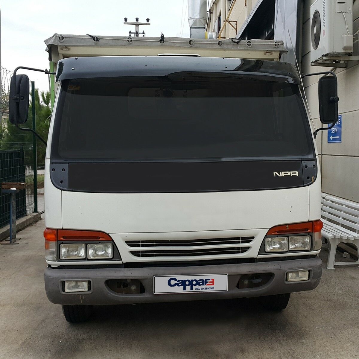 ISUZU NPR / 2007 2008 2009  / ÖN CAM GÜNEŞLİĞİ SİYAH
