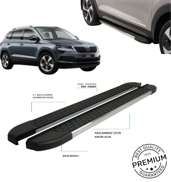 SKODA KAROQ YAN BASAMAK OMSA NEVADA 2018 2019 2020 2021 2022 2023 2024 MSNVDK