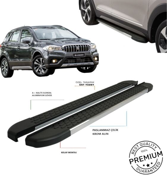 SUZUKİ S-CROSS YAN BASAMAK OMSA 2012 2013 2014 2015 2016