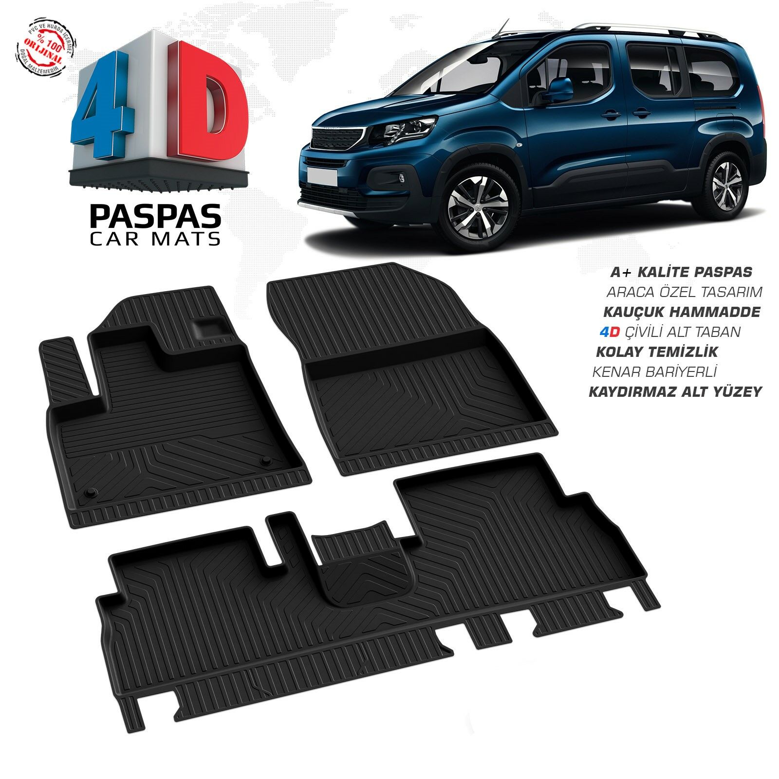COMBO E ARACA ÖZEL 4D HAVUZLU PASPAS OMSA 2019 2020 2021 2022 2023 2024
