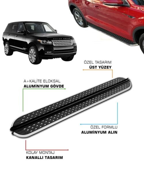 LAND ROVER RANGE ROVER UYUMLU 2012 2013 2014 2015 2016 2017 2018 2019 2020 YAN BASAMAK