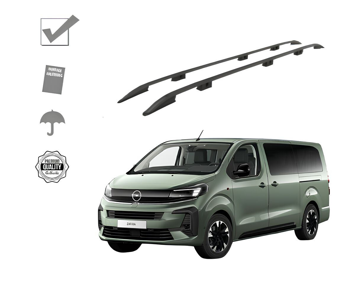 ZAFIRA LİFE KISA ŞASE TAVAN ÇITASI SİYAH 2019 2020 2021 2022 2023 2024 2025 2026 2027