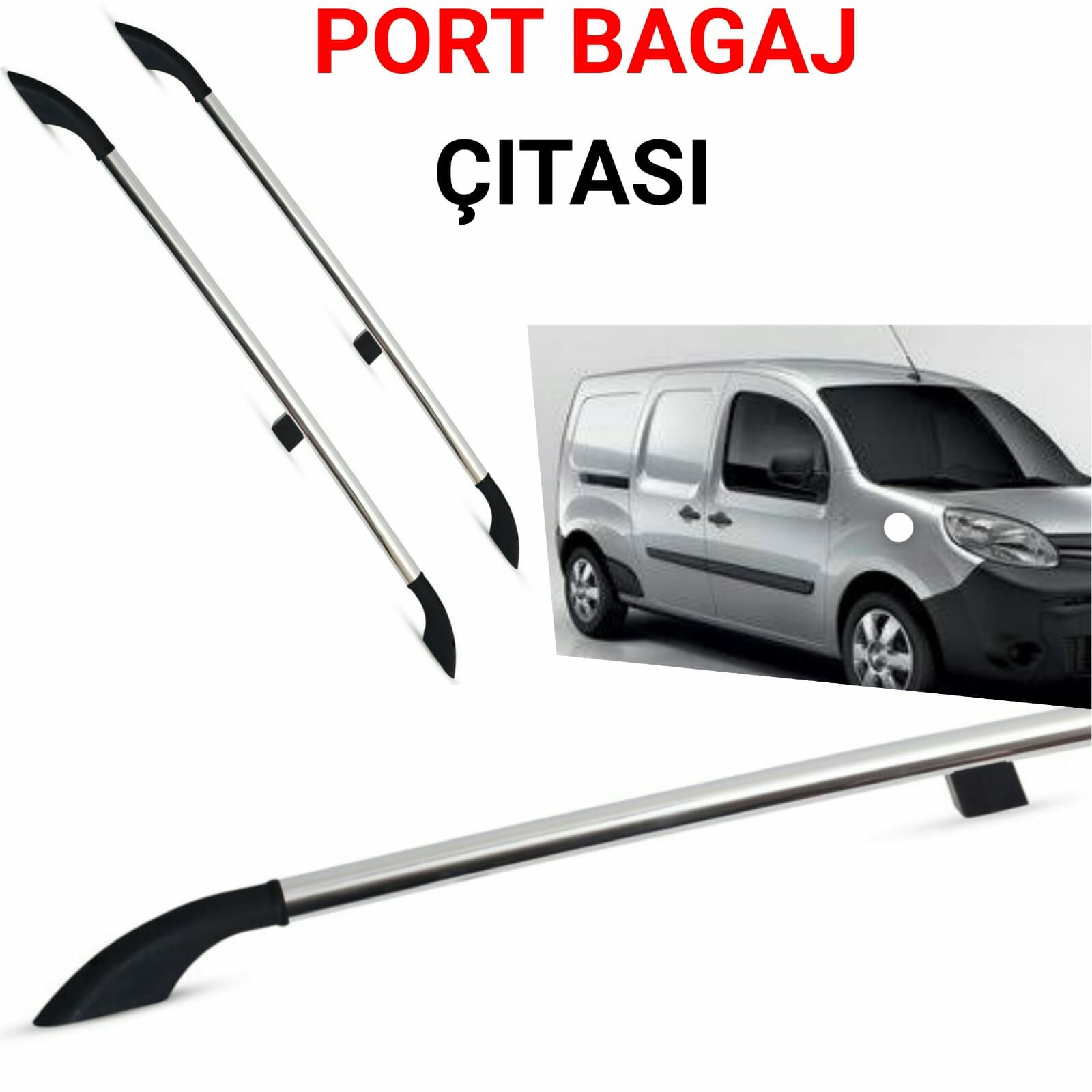 KANGOO GRİ PORTBAGAJ TAVAN ÇİTASI UZUN ŞASE 2008 2009 2010 2011 2012 2013 2014 2015 2016 2017 2018 2019