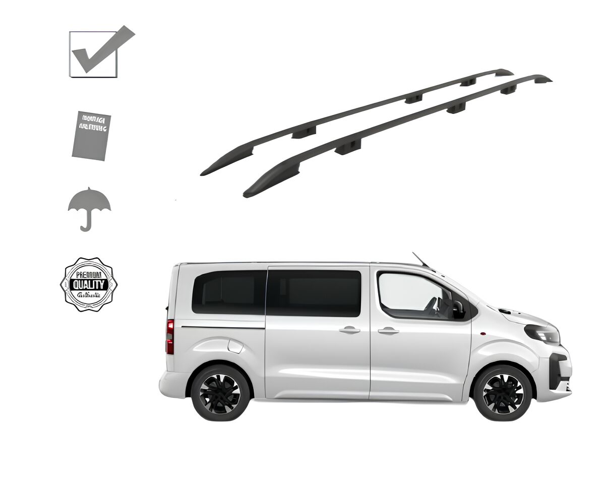 ZAFIRA e- LİFE ELEKTİRİKLİ KISA ŞASE TAVAN ÇITASI SİYAH 2019 2020 2021 2022 2023 2024 2025 2026 2027