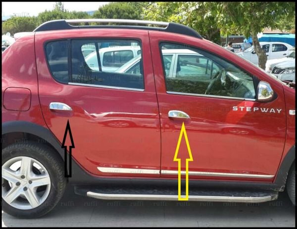 DACİA DUSTER 4 KAPI KOLU KROM 2018 2019 2020 2021 2022 2023 2024