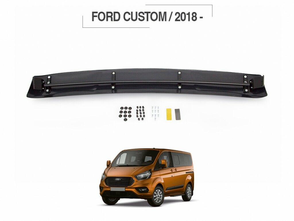 Ford Custom 2018 2019 2020 MODEL Ön Cam Güneşliği SİYAH
