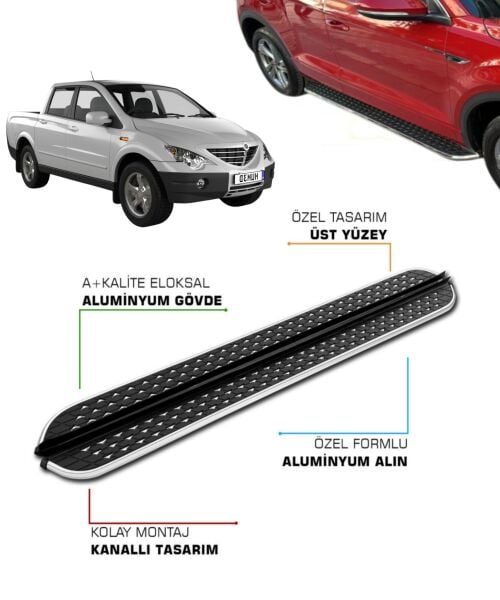SSANGYONG ACTYON SPORTS 2008 2009 2010 2011 2012 2013 2014 2015 2016 2017 2018 YAN BASAMAK