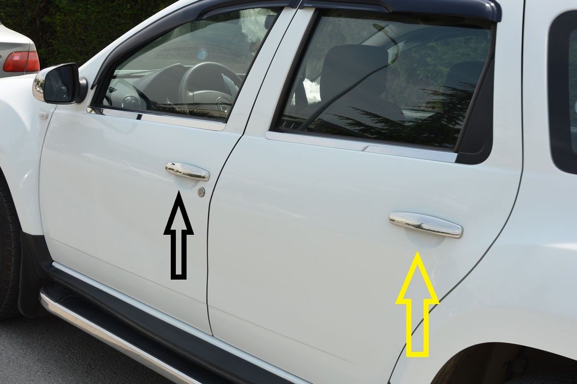 DUSTER KAPI KOLU KROM 2010 2011 2012 2013 2014 2015 2016 2017