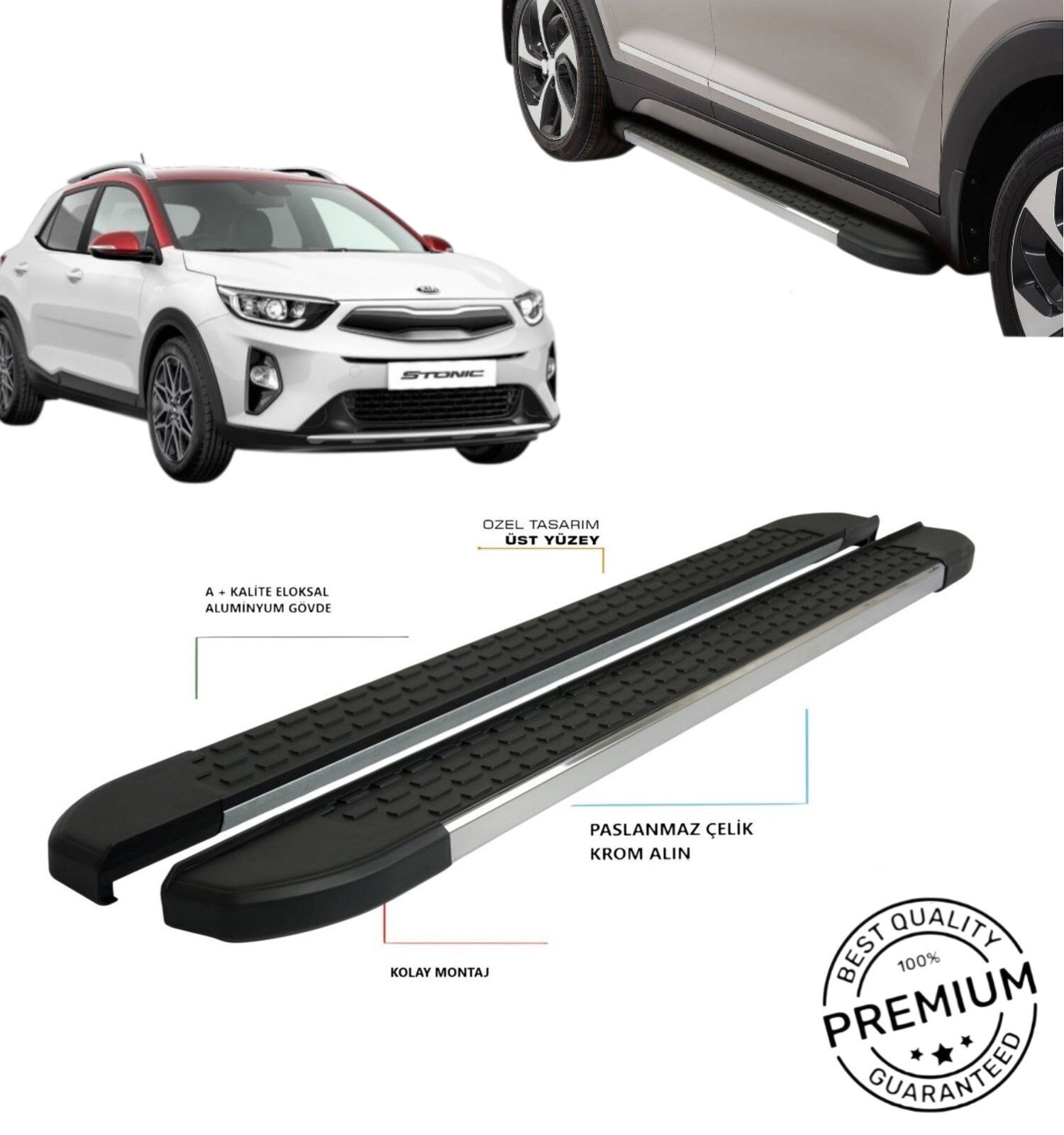 KİA STONİC YAN BASAMAK 2017 2018 2019 2020 2021