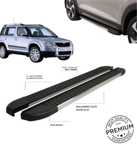 SKODA YETİ YAN BASAMAK 2010 2011 2012 2013 2014 2015 2016 2017