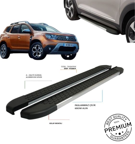 DACİA DUSTER YAN BASAMAK 2018 2019 2020 2021 2022 2023 2024 MODEL