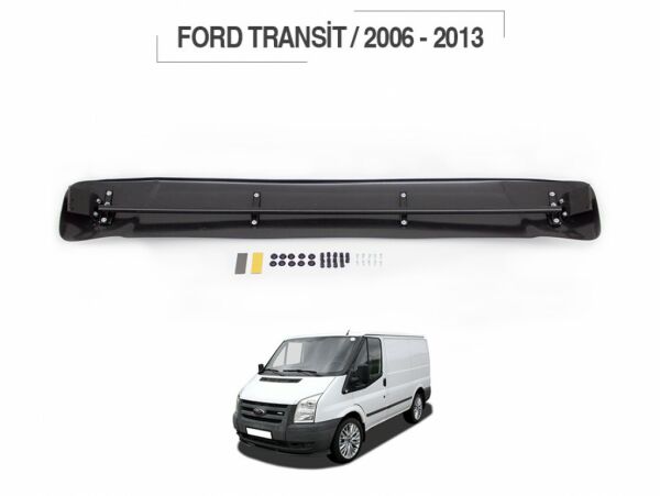 Transit 2006 2007 2008 2009 2010 2011 2012 2013 Ön Cam Güneşliği SİYAH