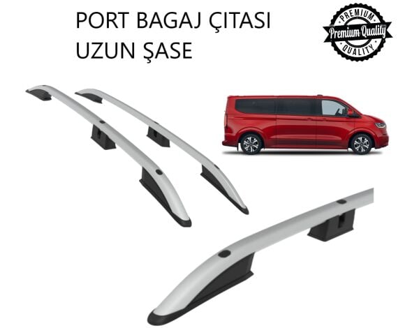 CARAVELLA STYLE UZUN ŞASE 2025 2026 2027 PORTBAGAJ TAVAN ÇITASI GRİ