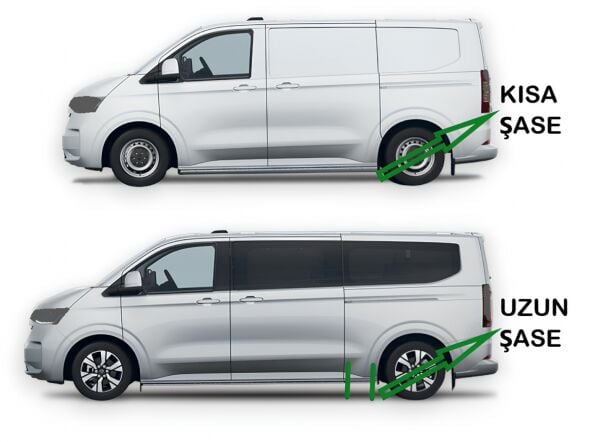 TRANSİT CUSTOM VAN UZUN ŞASE 2025 2026 2027 PORTBAGAJ TAVAN ÇITASI GRİ
