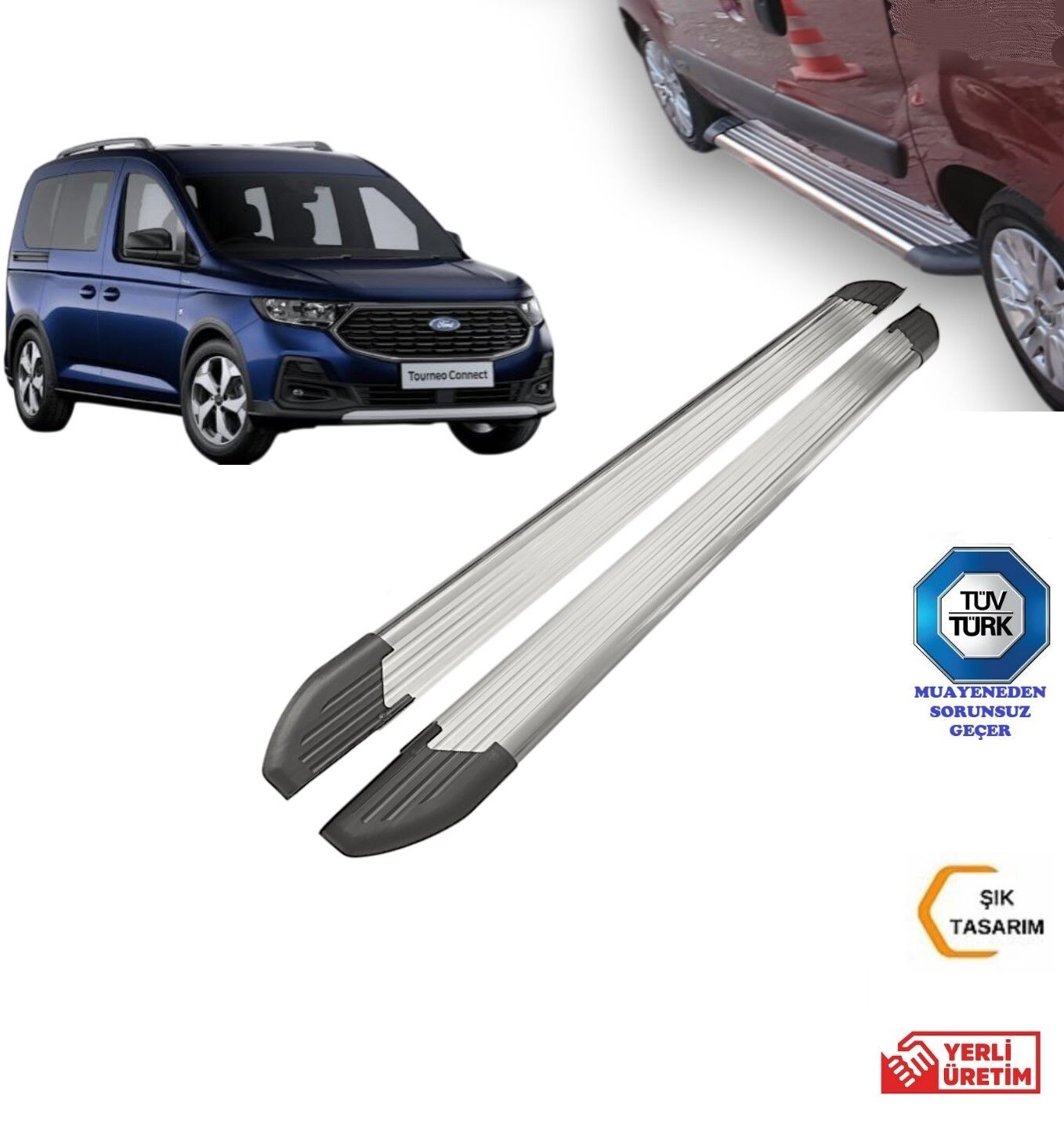 CONNECT 2022 2023 2024 ARACA ÖZEL SMART YAN BASAMAK