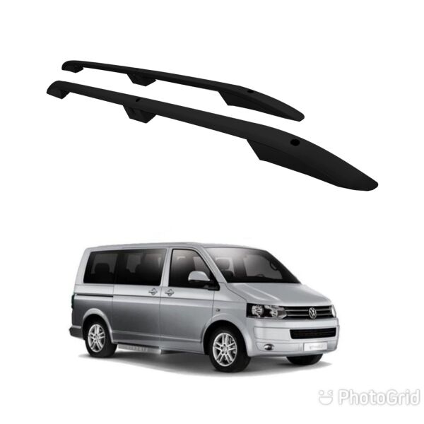 TRANSPORTER CARAVELLA T6 KISA ŞASE SİYAH TAVAN ÇITASI PORT BAGAJ