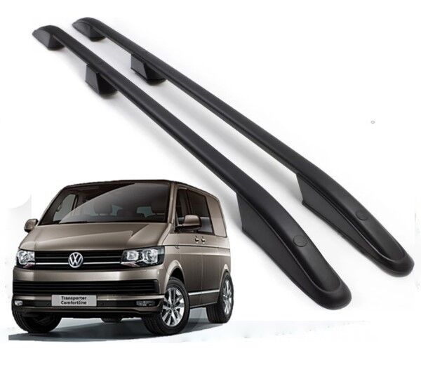 TRANSPORTER CARAVELLA T6 KISA ŞASE SİYAH TAVAN ÇITASI PORT BAGAJ