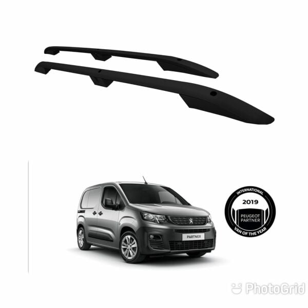 PARTNER KISA ŞASE 2019 2020 2021 2022 2023 2024  TAVAN ÇITASI PORT BAGAJ SİYAH