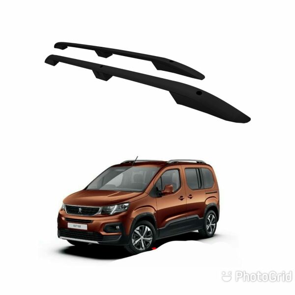 PARTNER KISA ŞASE 2019 2020 2021 2022 2023 2024  TAVAN ÇITASI PORT BAGAJ SİYAH