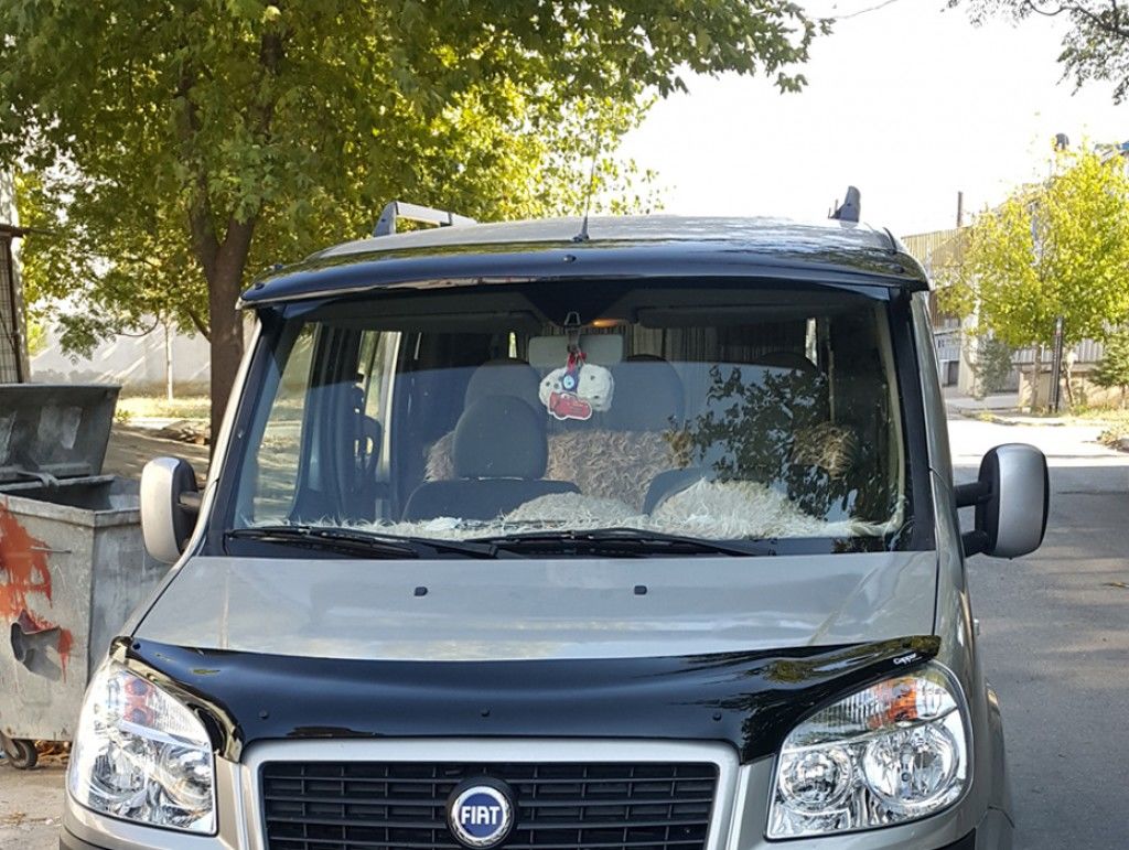 FİAT DOBLO 2006 2007 2008 2009 2010 ÖN CAM GÜNEŞLİĞİ SİYAH