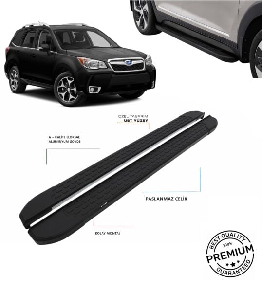 FORESTER 2013 2014 2015 2016 2017 2018 2019 ARACA ÖZEL SİYAH YAN BASAMAK