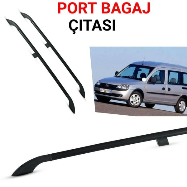 OPEL COMBO SİYAH PORTBGAJ TAVAN ÇİTASI 2001 2002 2003 2004 2005 2006 2007 2008 2009 2010 2011