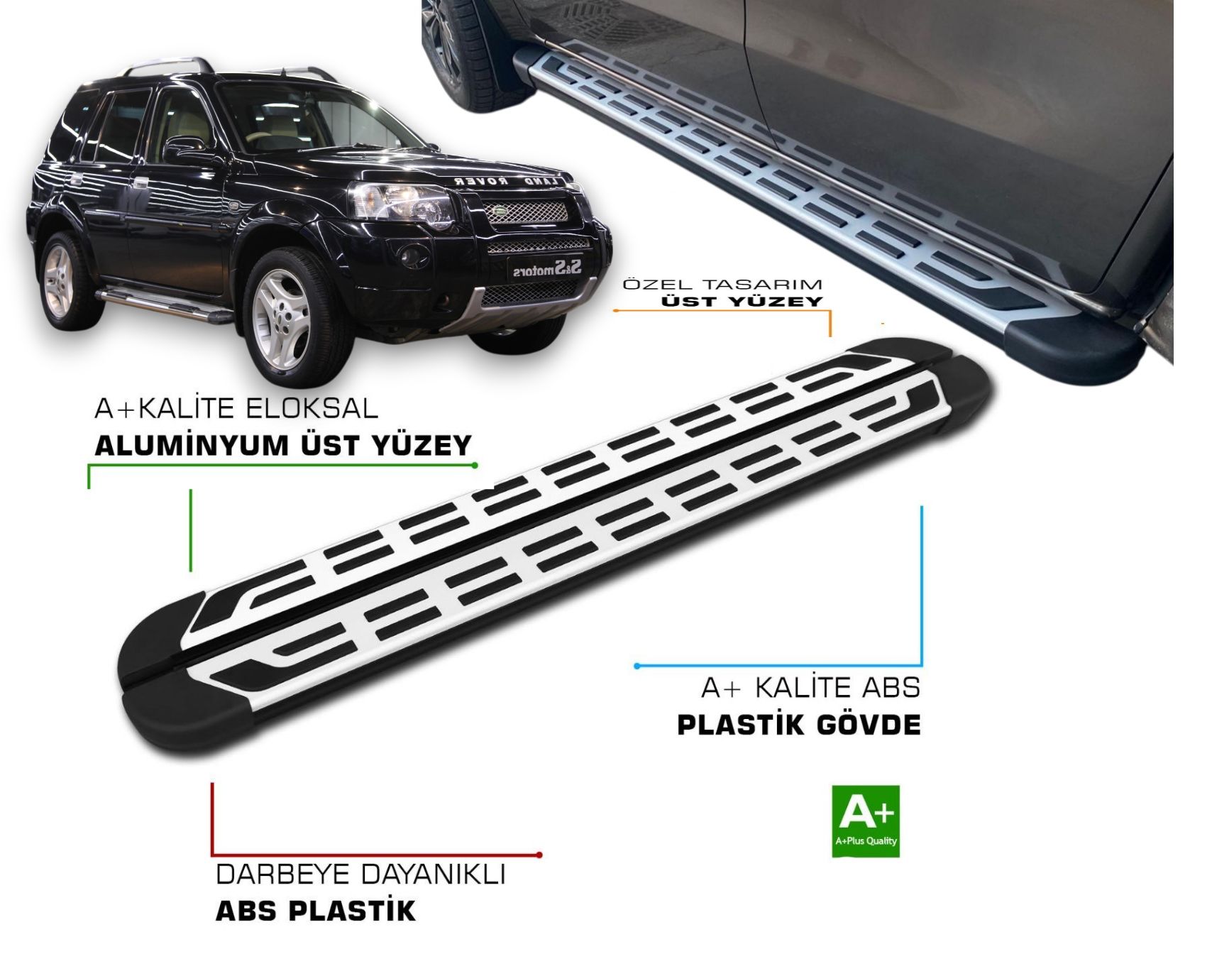 FREELANDER 2006 2007 2008 2009 2010 YAN BASAMAK