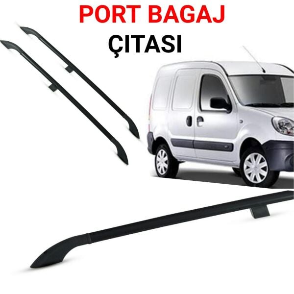 KANGOO SİYAH PORTBAGAJ TAVAN ÇİTASI KISA ŞASE 1997 1998 1999 2000 2001 2002 2003 2004 2005 2006 2007
