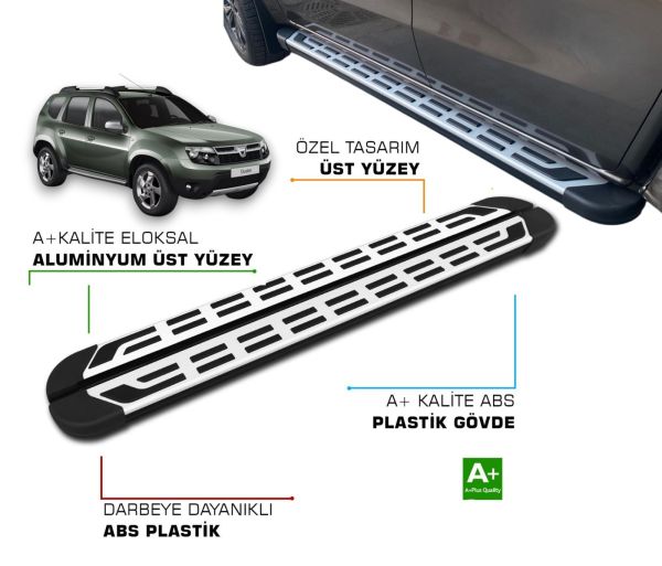 DUSTER 2010 2011 2012 2013 2014 2015 2016 2017 2018 YAN BASAMAK