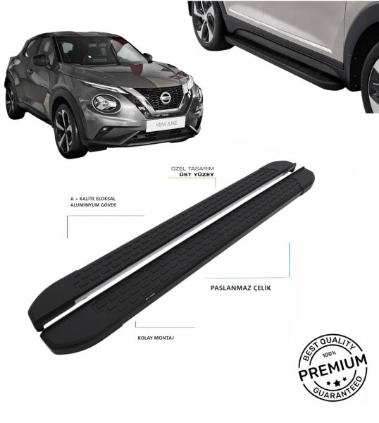 JUKE 2020 2021 2022 2023 2024 ARACA ÖZEL SİYAH YAN BASAMAK