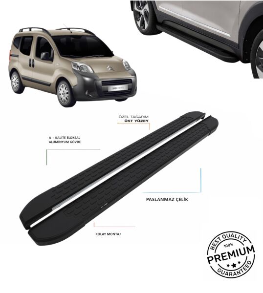 NEMO 2008 2024 ARACA ÖZEL SİYAH YAN BASAMAK