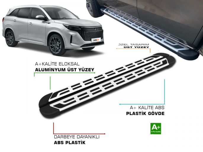 Dfsk E5 Phev 2024 2025 2026 2027 Araca Özel Yan Basamak PROV1