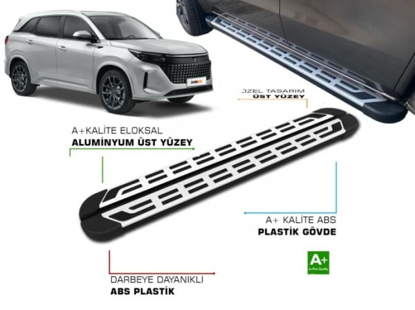 Dfsk E5 Phev 2024 2025 2026 2027 Araca Özel Yan Basamak PROV1