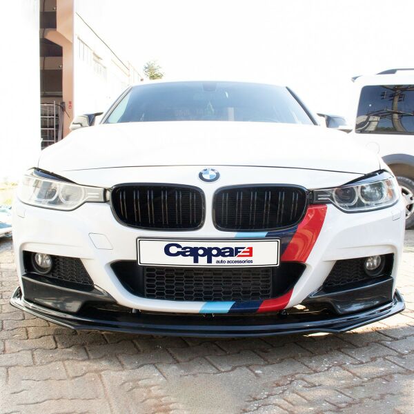 Bmw F30 2011 2012 2013 2014 2015 2016 2017 2018 2019 ARACA ÖZEL ÖN TAMPON LİP SİYAH SİYAH