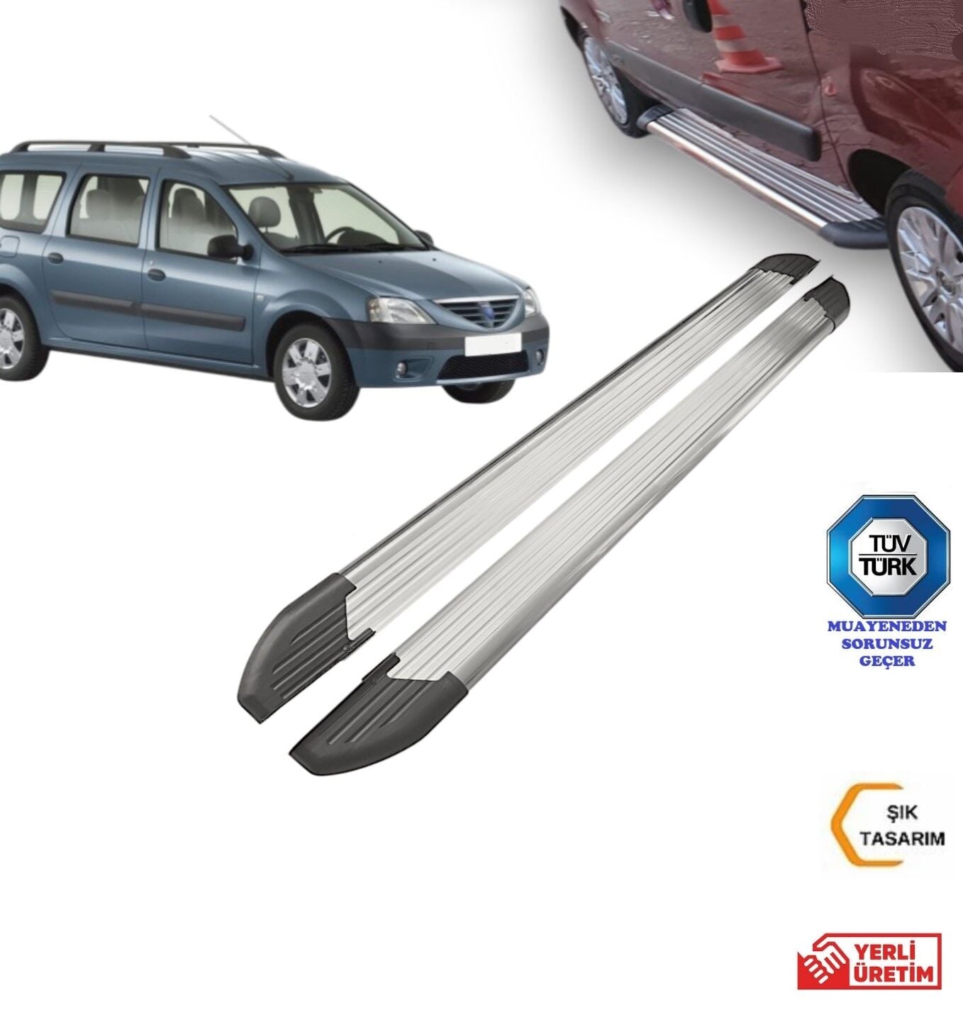 DACİA LOGAN YAN BASAMAK 2006 2007 2008 2009 2010 2011 2012 2013