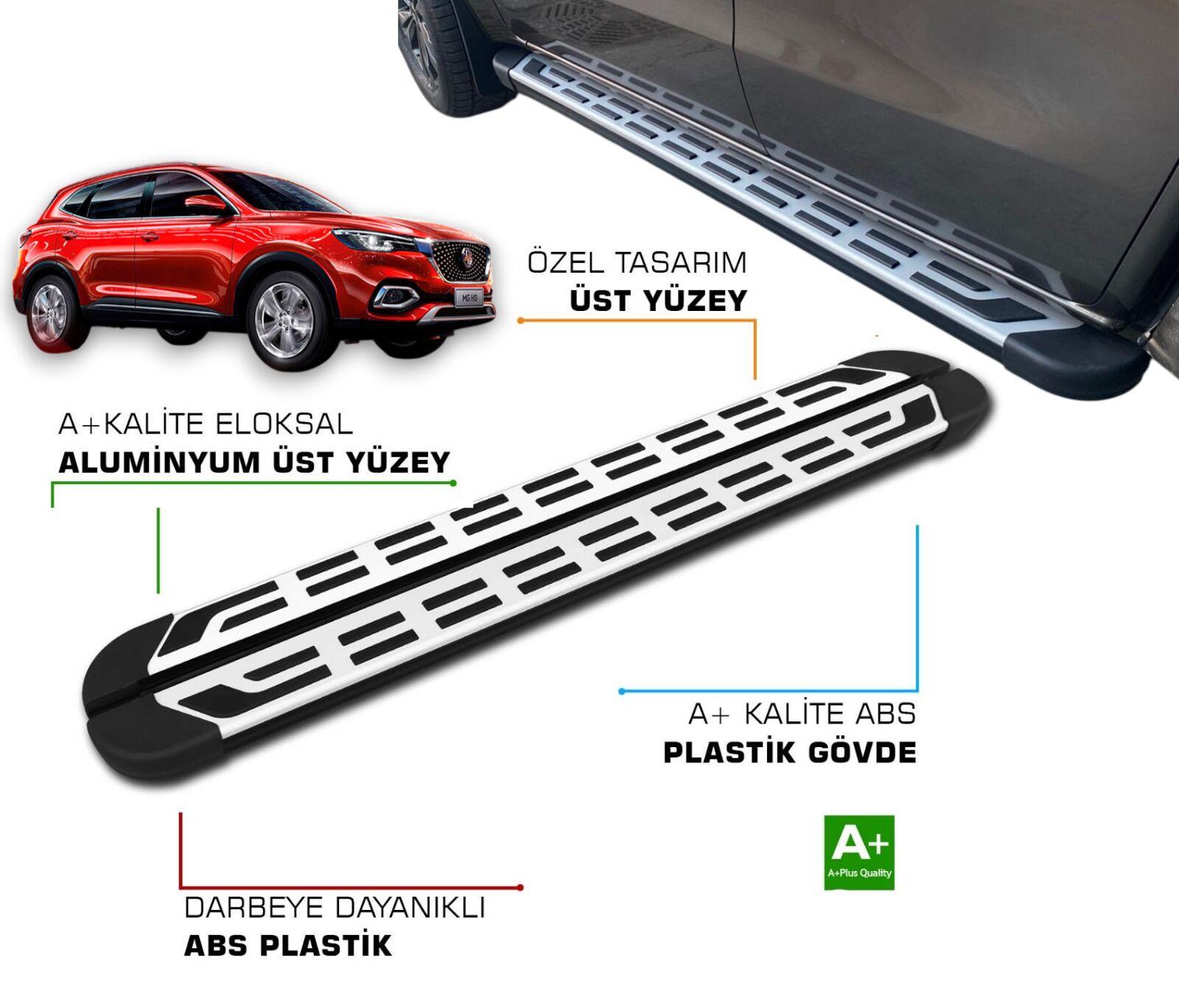 MG HS (ELEKTRİKLİ MODEL) 2022 2023 2024 YAN BASAMAK