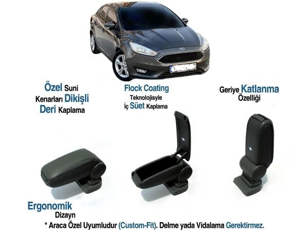 FOCUS III ARACA ÖZEL KOL DAYAMA VİDASIZ KOLÇAK 2015 2016 2017 2018 2019 2020
