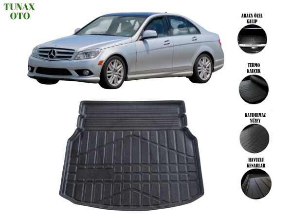 MERCEDES W204 RAMPALI BAGAJ HAVUZU 2007 2008 2009 2010 2011 2012 2013