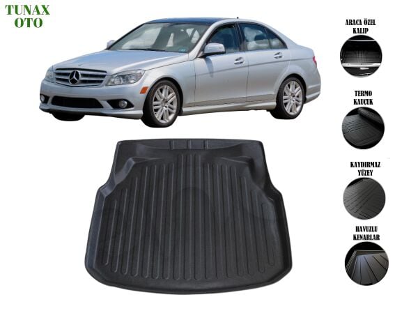 MERCEDES W204 PLASTIC BAGAJ HAVUZU 2007 2008 2009 2010 2011 2012 2013